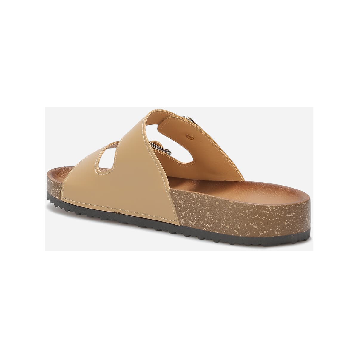 Women's Flip Flops La Modeuse Beige