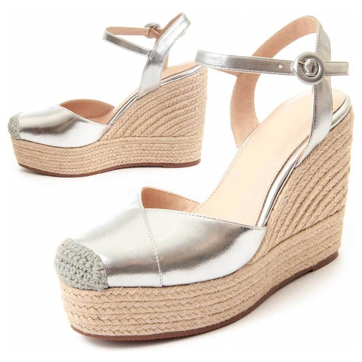 Women's Espadrilles Montevita Silver