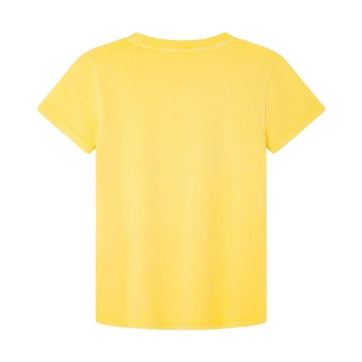 Boys' T-Shirts Pepe Jeans Yellow
