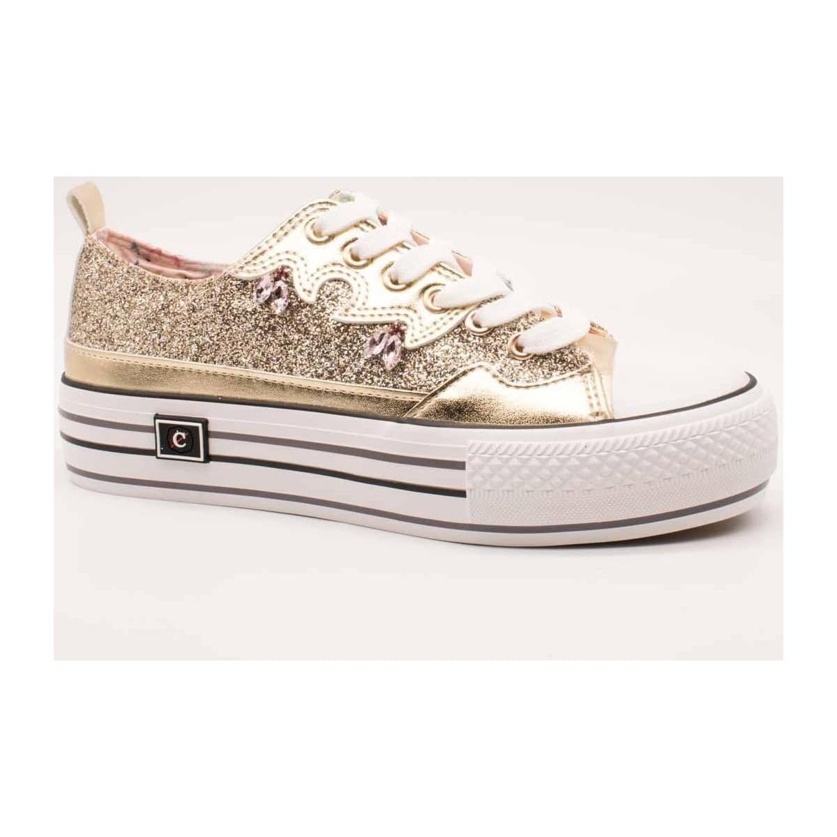 Women's Sneakers Café Noir Gold