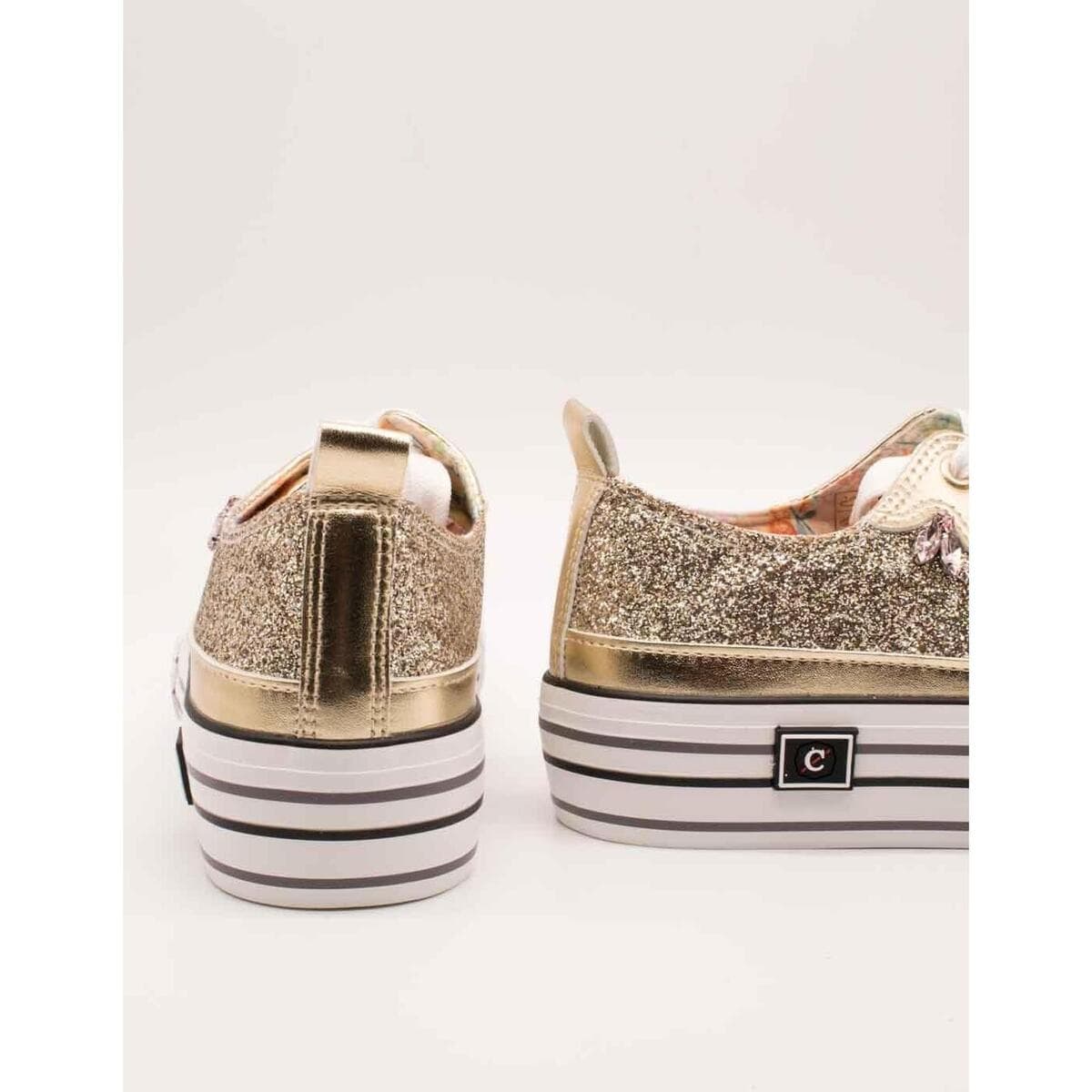 Women's Sneakers Café Noir Gold