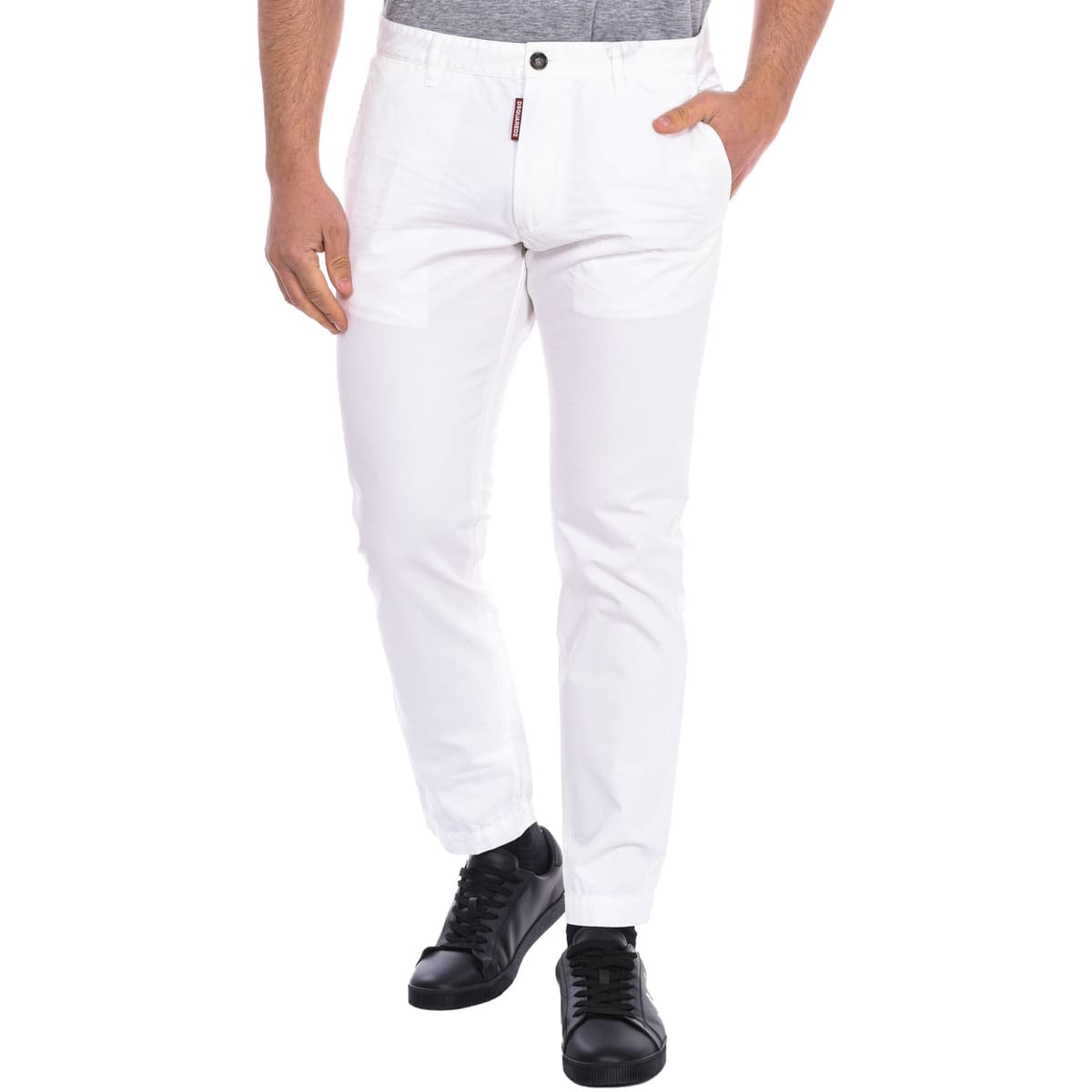 Men's Pants Dsquared White