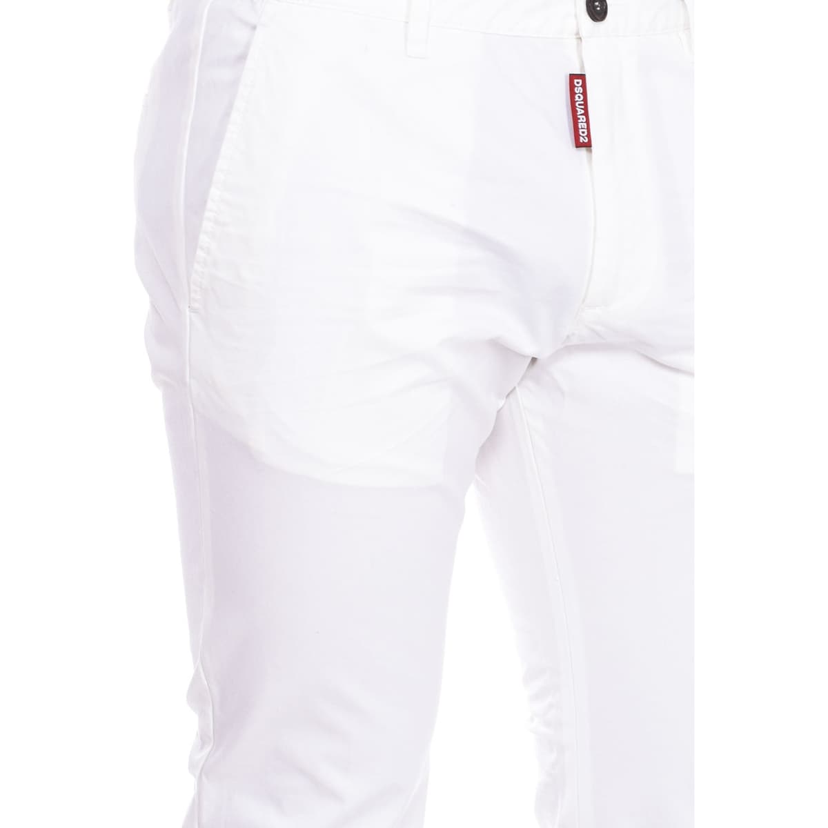 Men's Pants Dsquared White