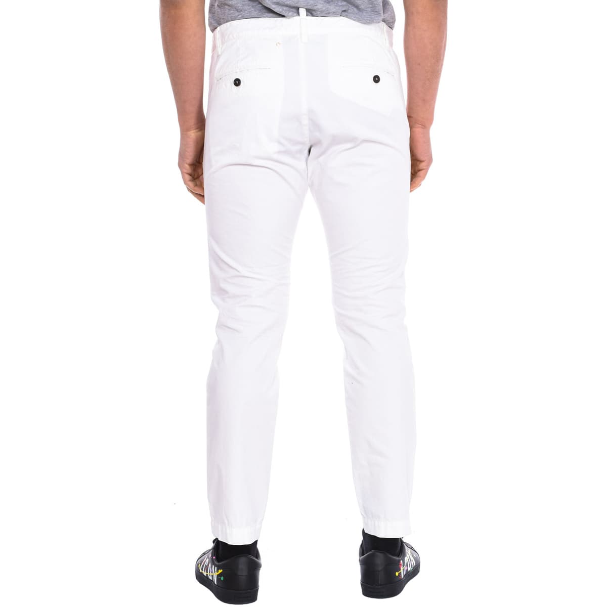 Men's Pants Dsquared White