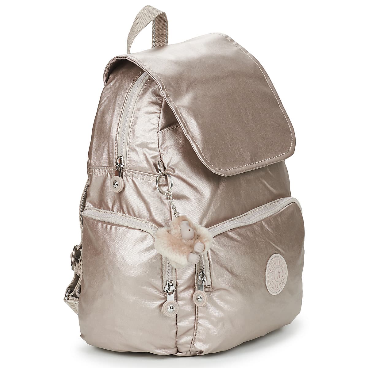 Women's Backpacks Kipling Silver