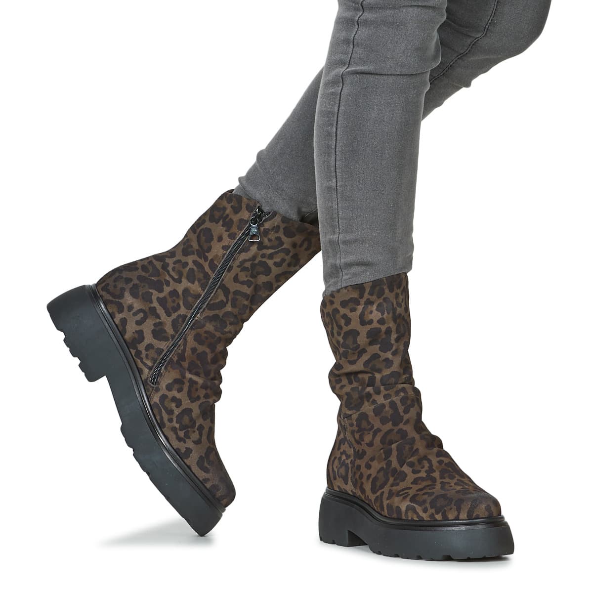 Women's Boots Mjus Brown