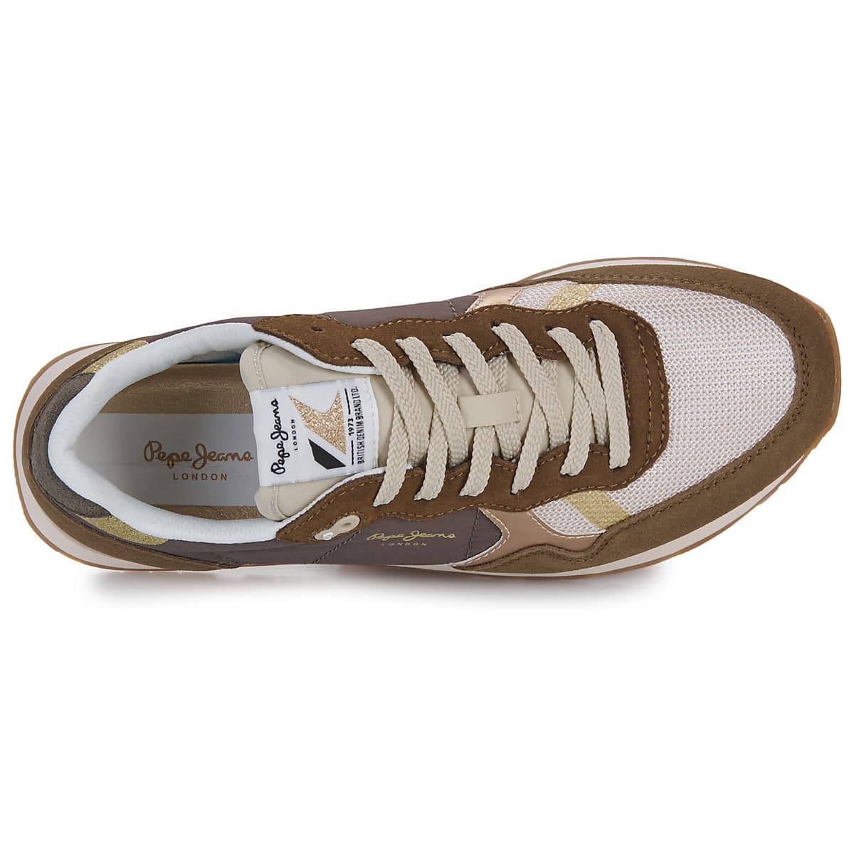 Women's Sneakers Pepe Jeans Brown