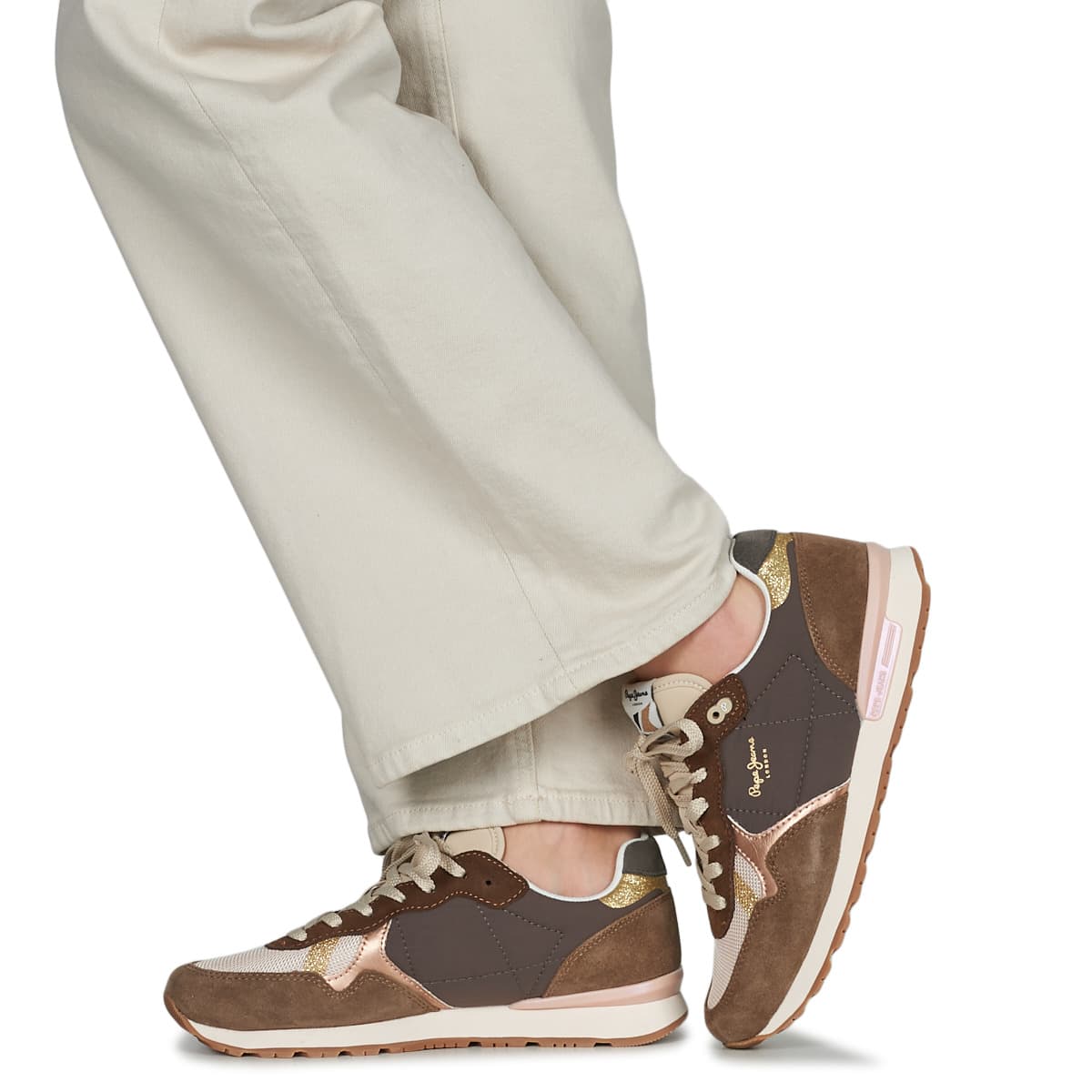 Women's Sneakers Pepe Jeans Brown