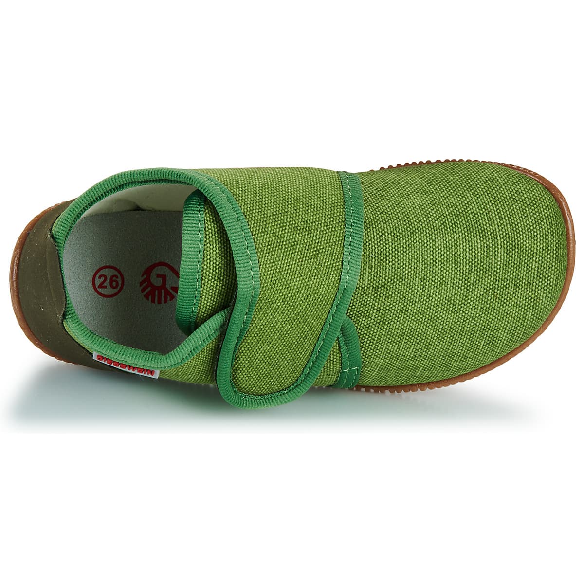 Girls' House Slippers Giesswein Green