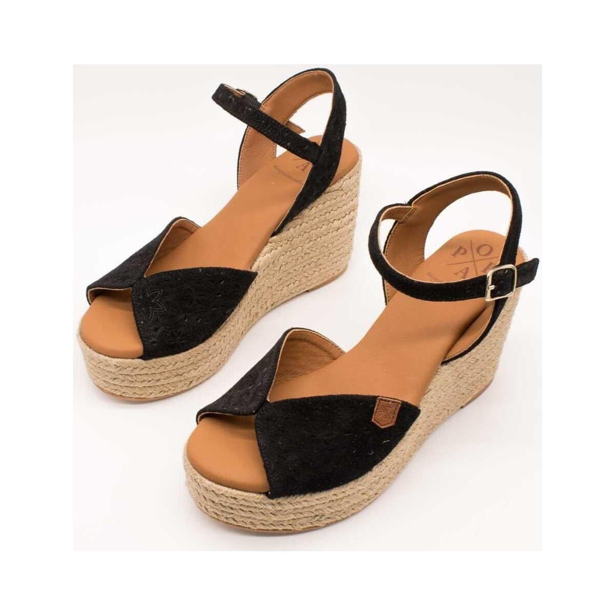Women's Espadrilles Popa Black