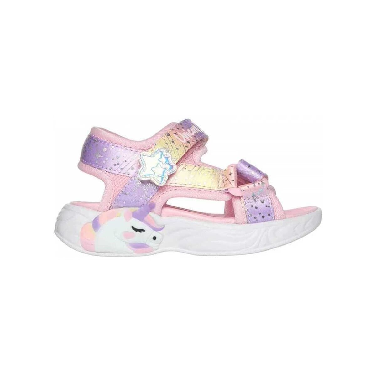 Σανδάλια με πλατφόρμα Skechers Unicorn dreams sandal - majes