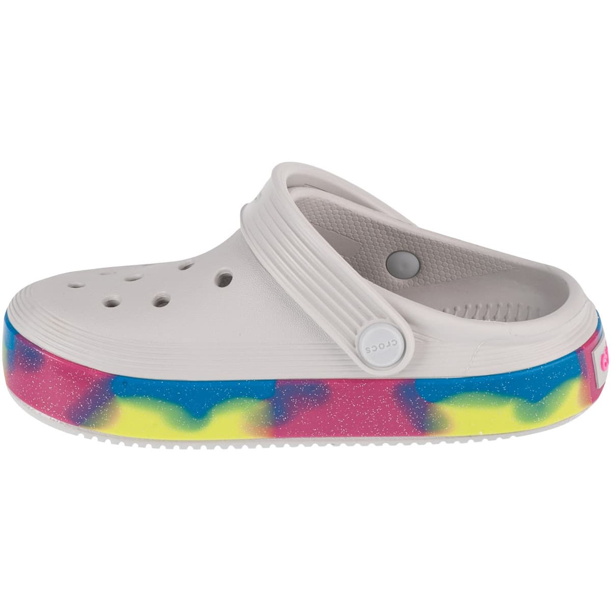 Girls' House Slippers Crocs Gray