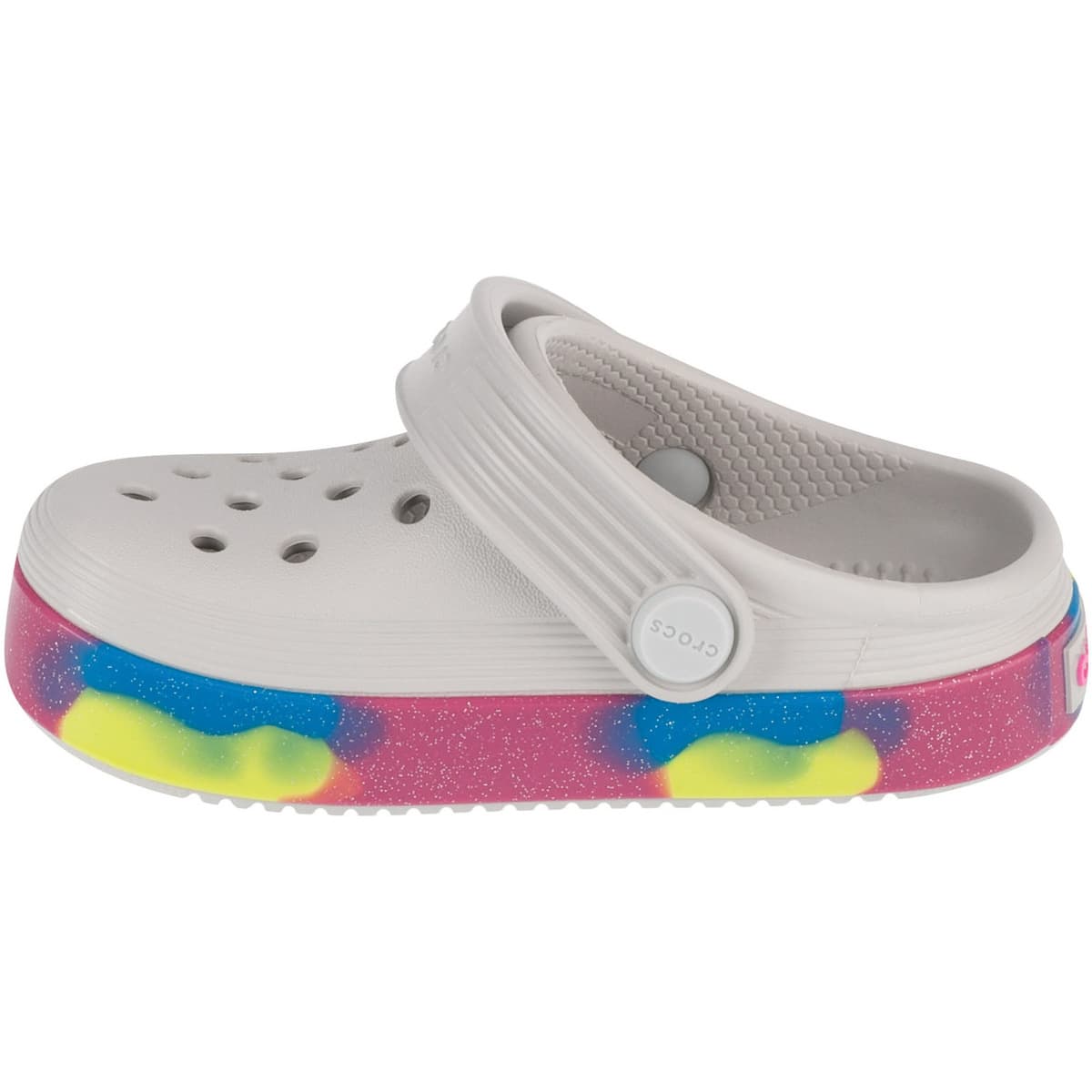 Girls' House Slippers Crocs Gray