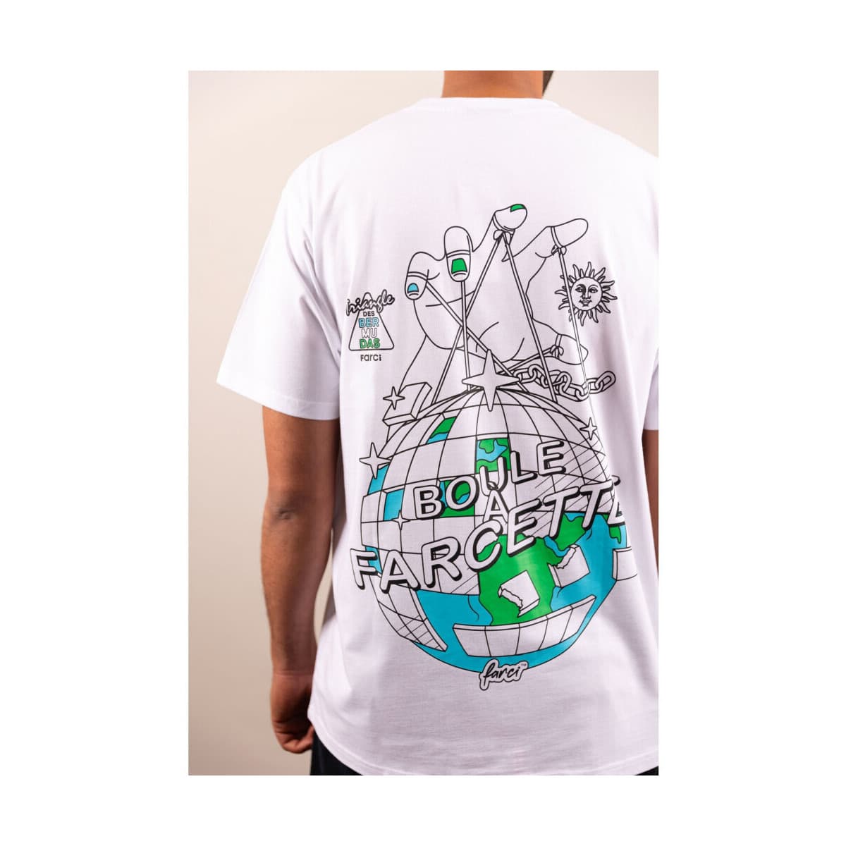 Men's T-Shirts Farci White