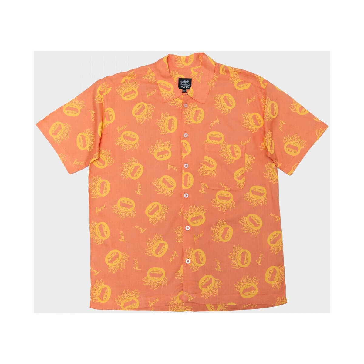 Men's Shirts Farci Orange