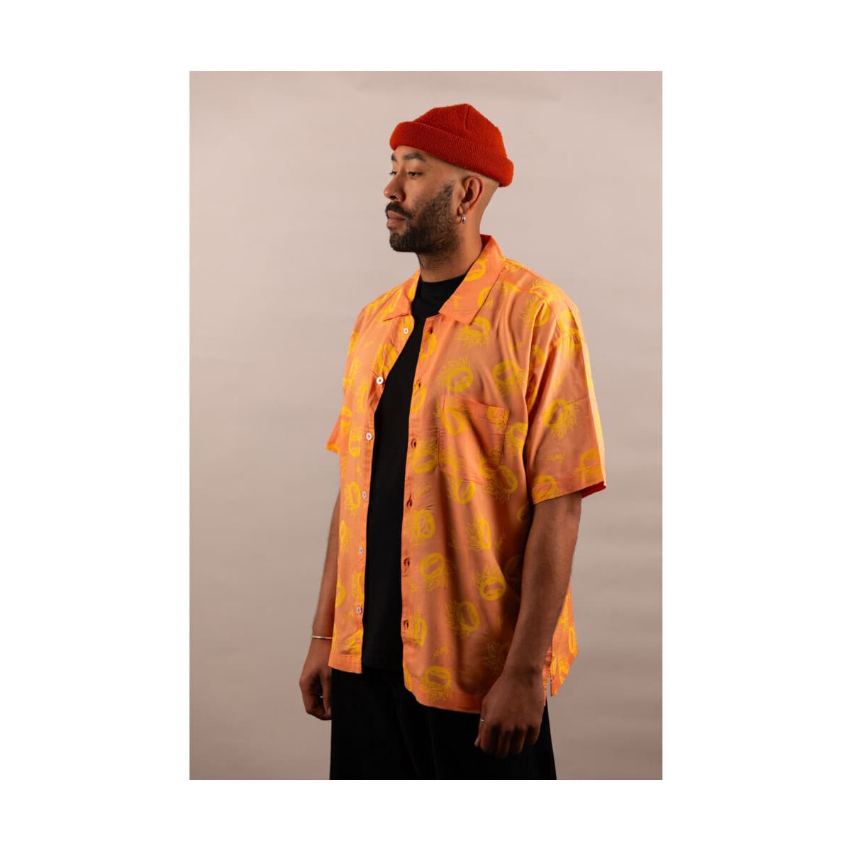 Men's Shirts Farci Orange