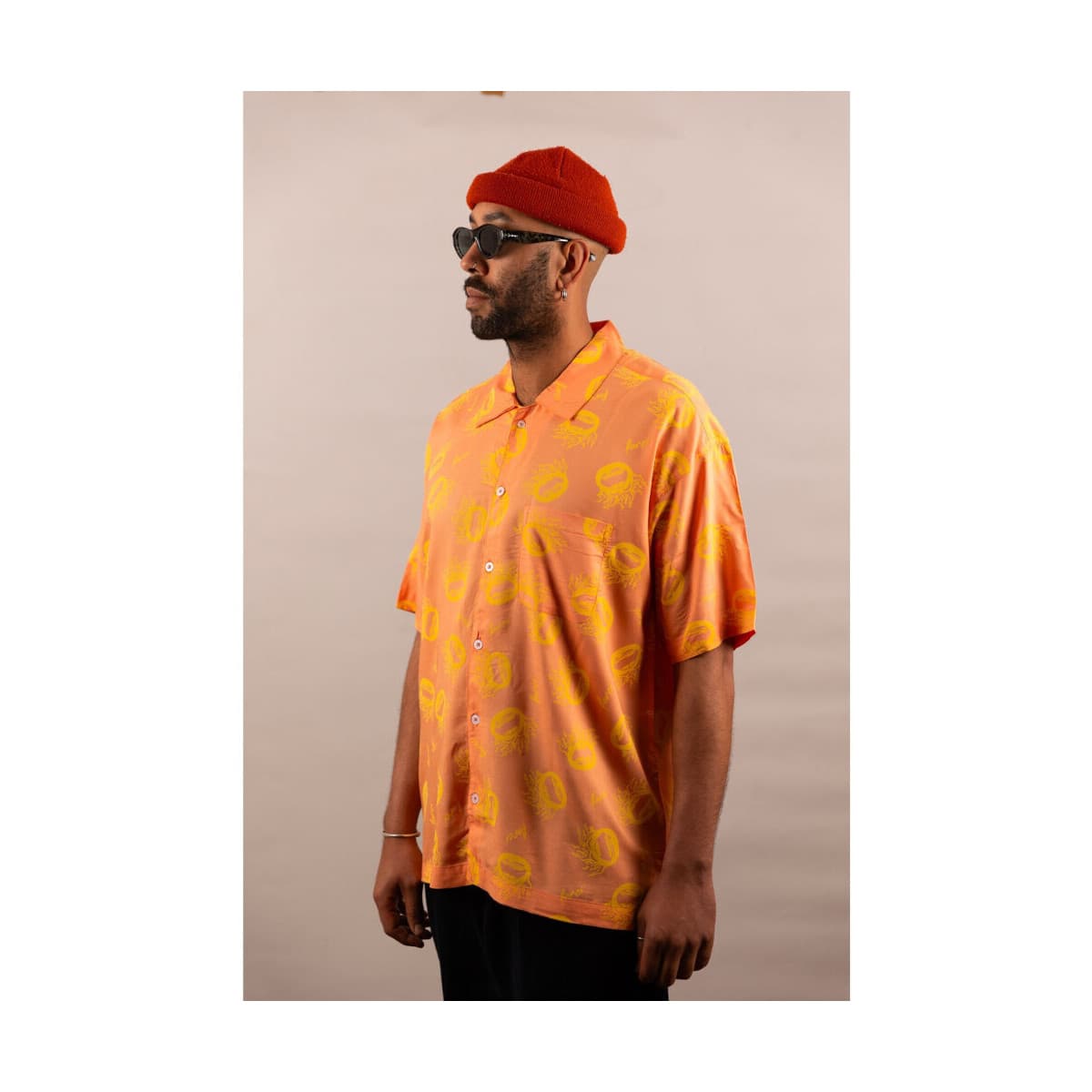 Men's Shirts Farci Orange