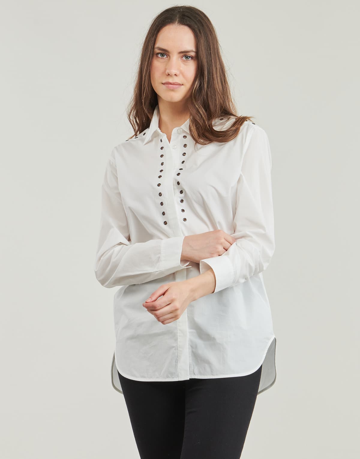 Women's Shirts Ikks White