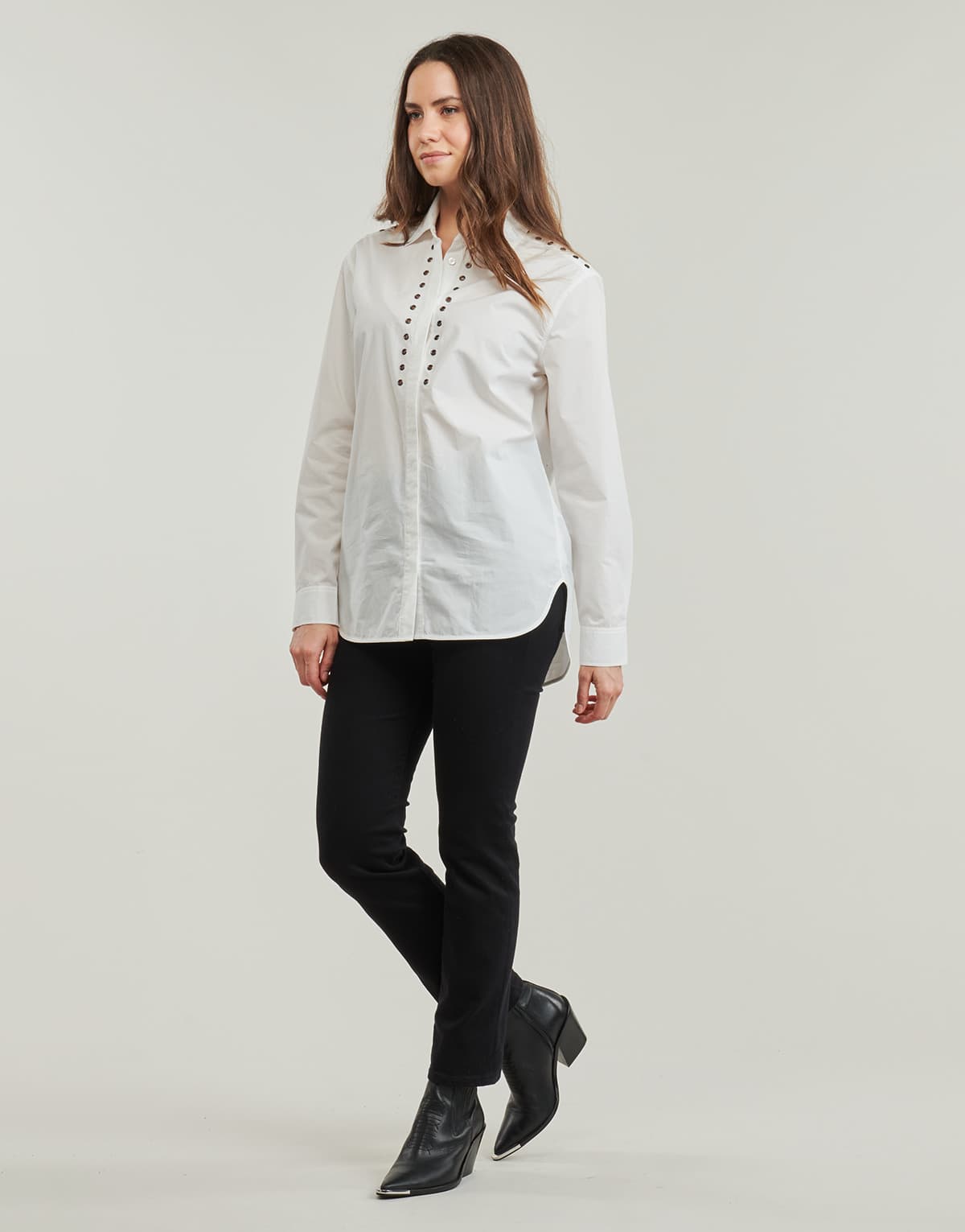 Women's Shirts Ikks White