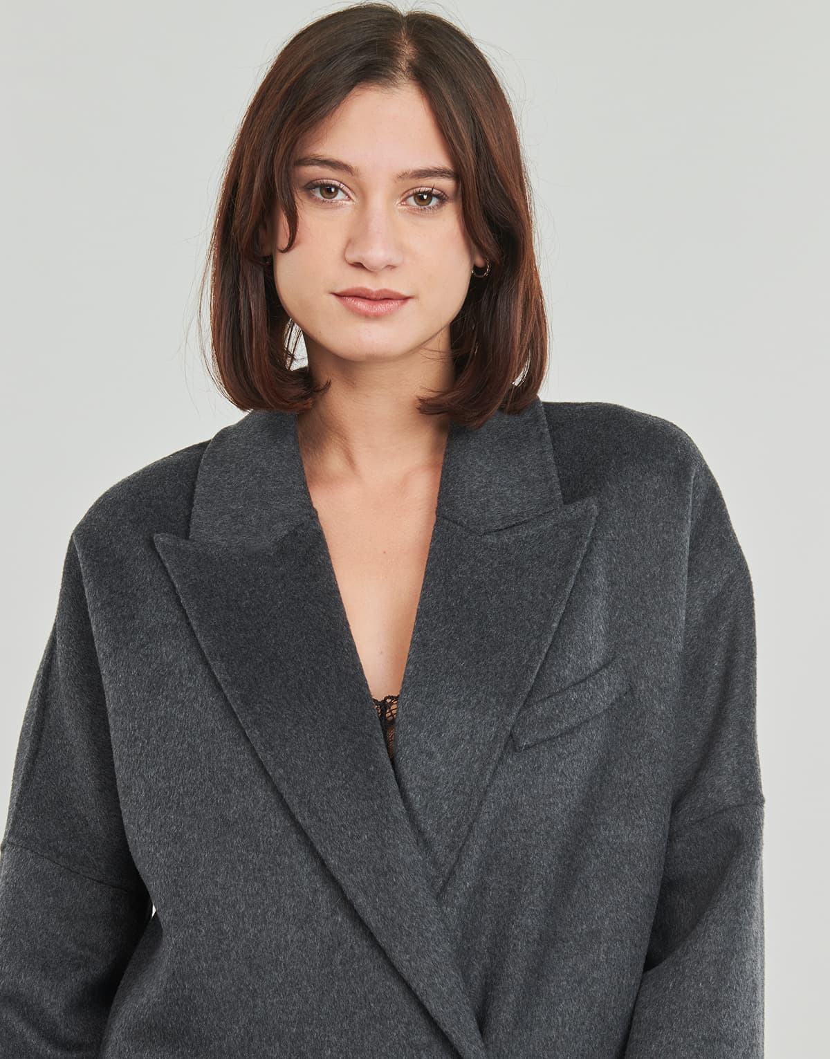 Women's Coats Ikks Gray