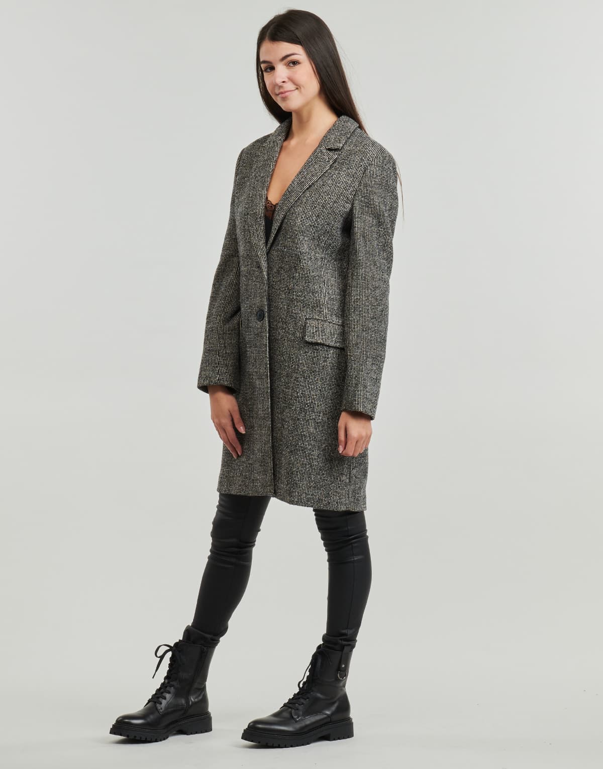 Women's Coats Ikks Gray