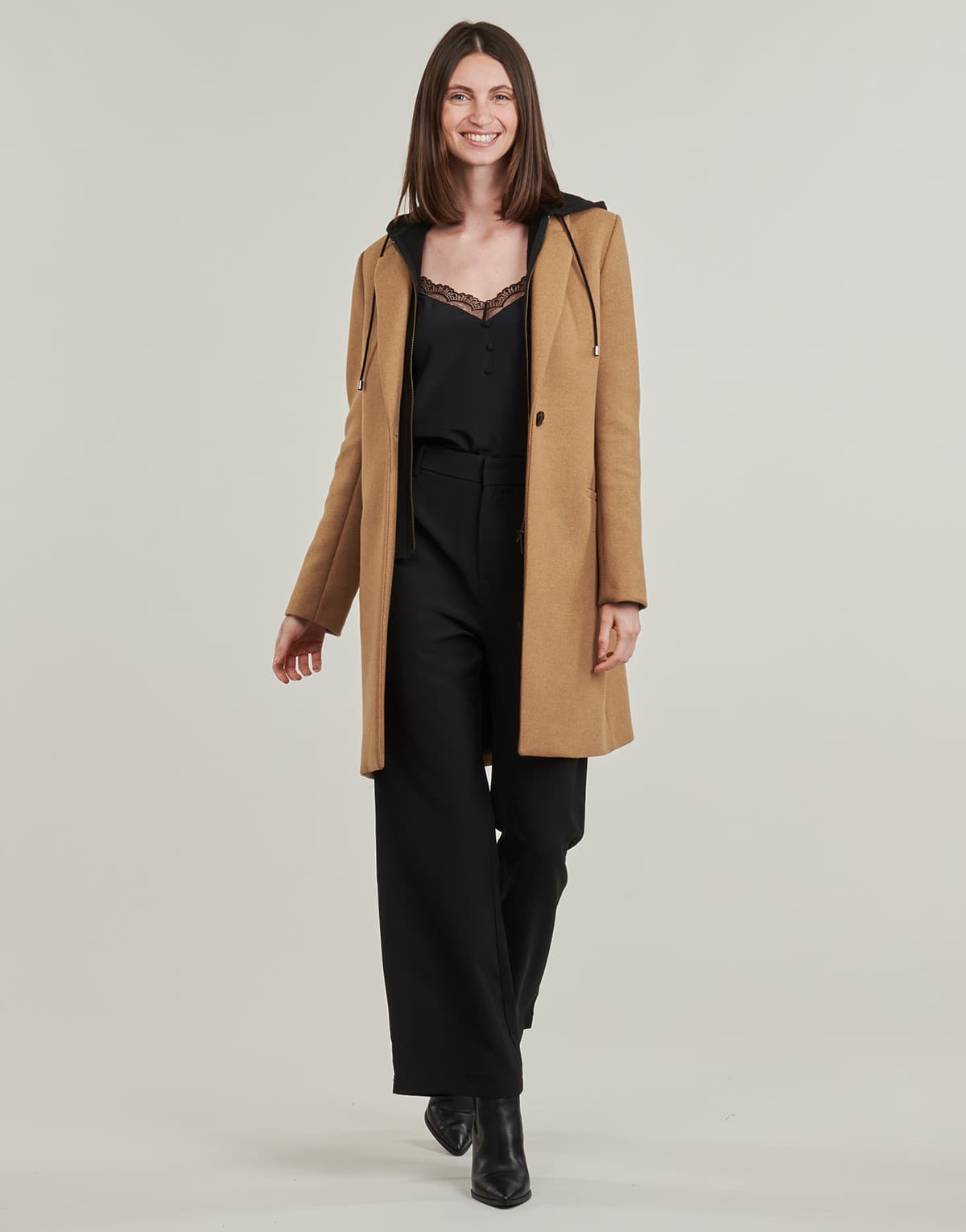 Women's Coats Ikks Brown