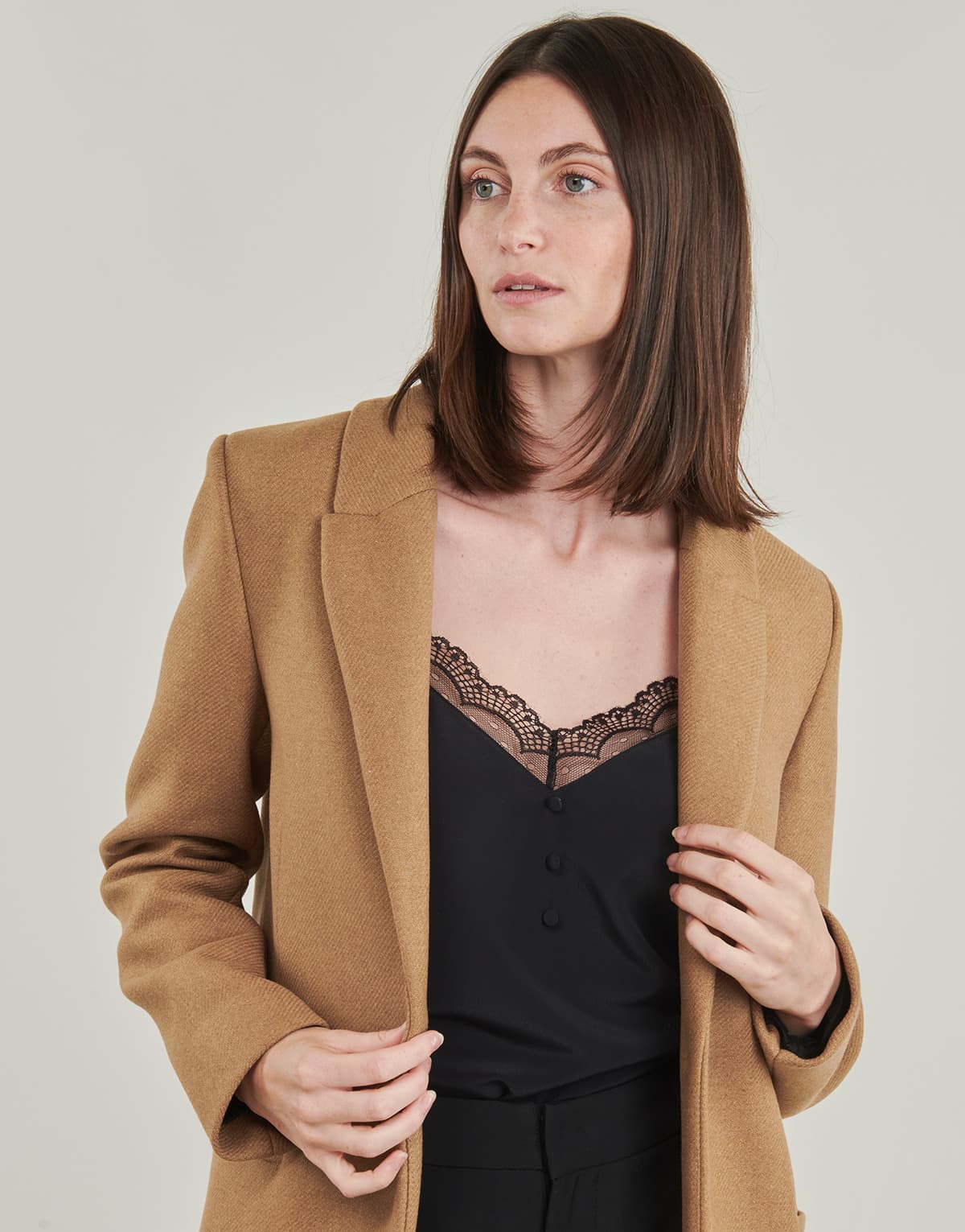 Women's Coats Ikks Brown