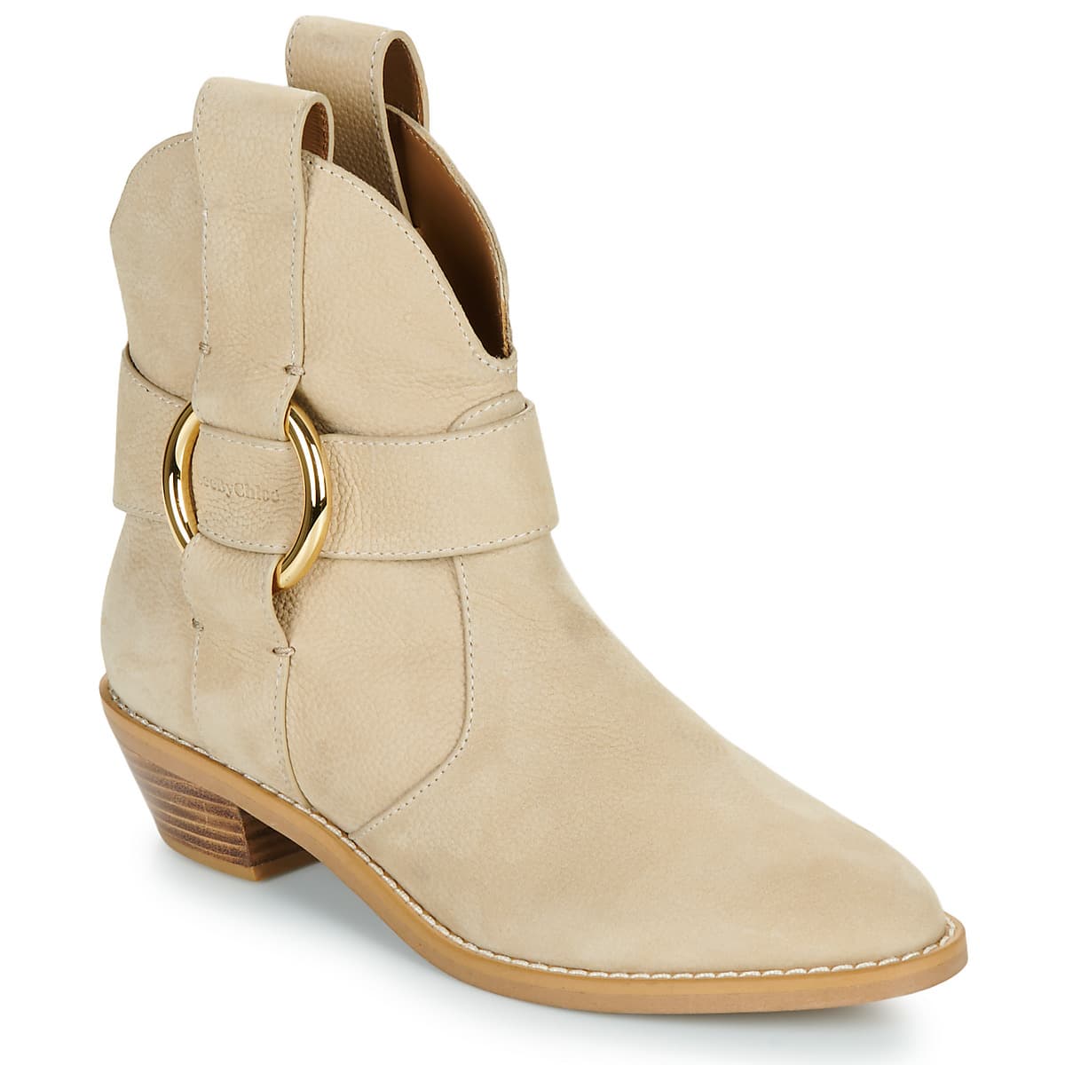 Women's Boots See by Chloé Beige