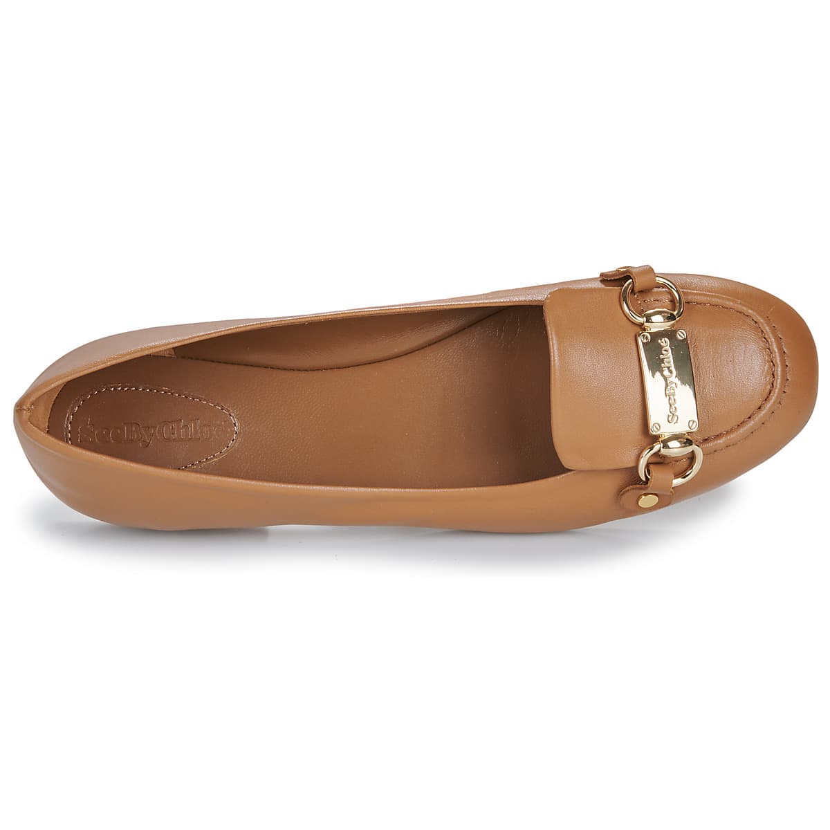 Women's Ballet Flats See by Chloé Brown