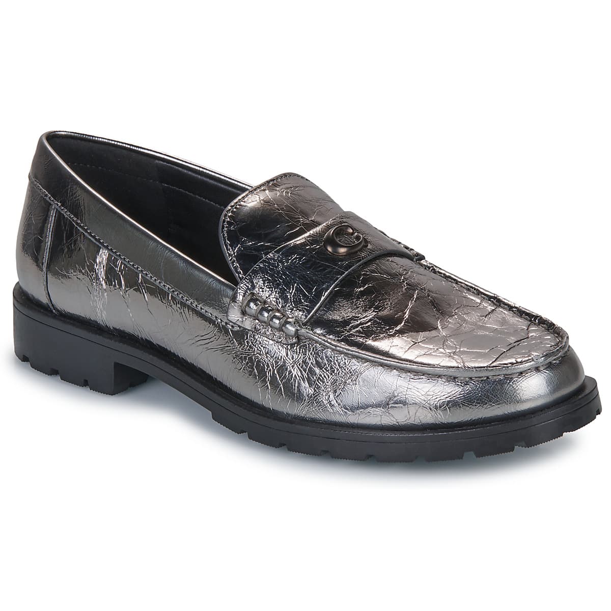 Μοκασσίνια Coach JOCELYN CRINKLE METALLIC LOAFER