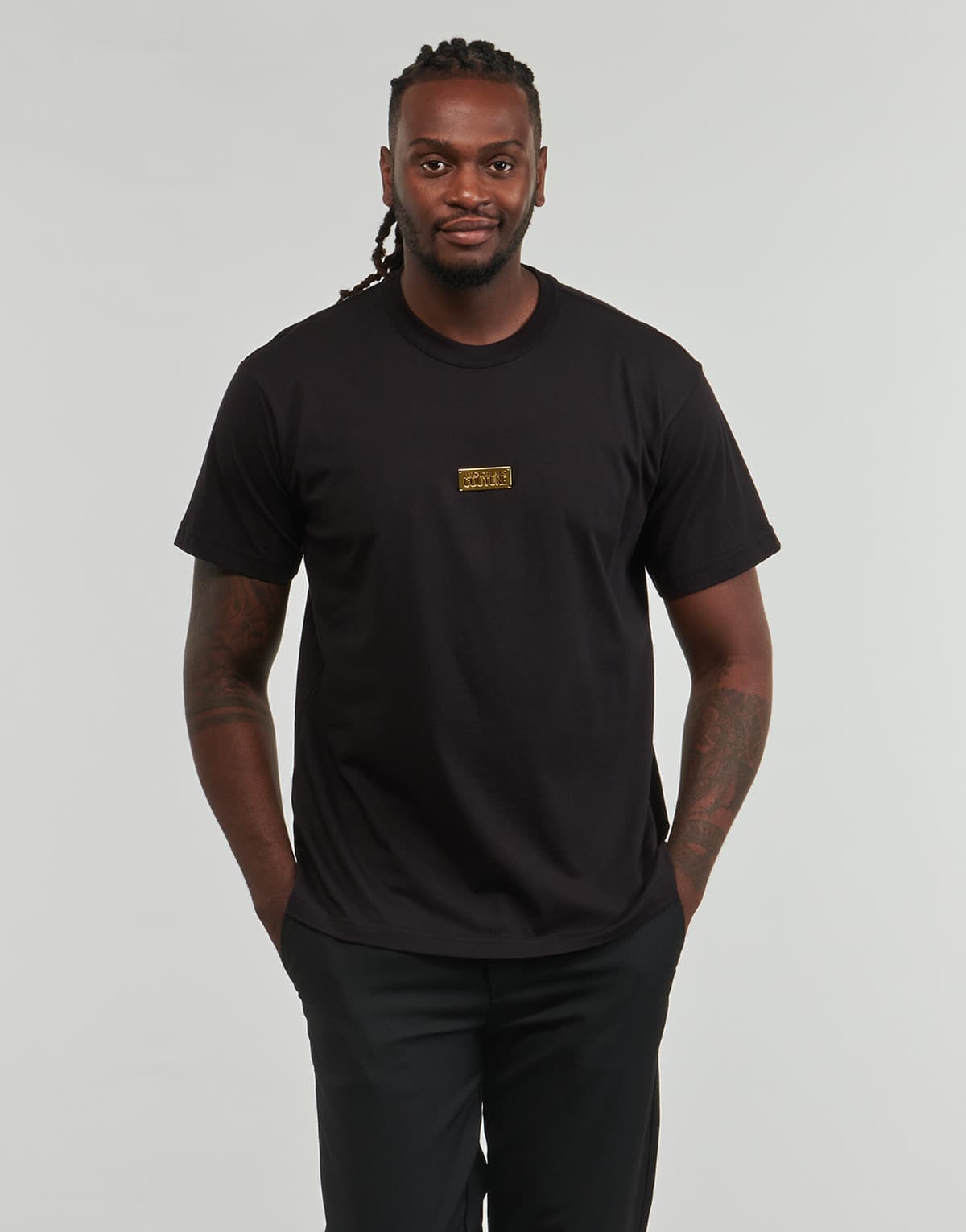 Men's T-Shirts Versace Jeans Couture Black