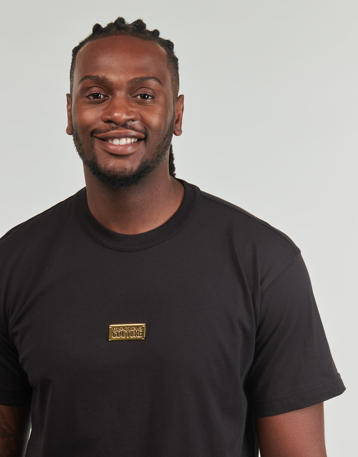 Men's T-Shirts Versace Jeans Couture Black
