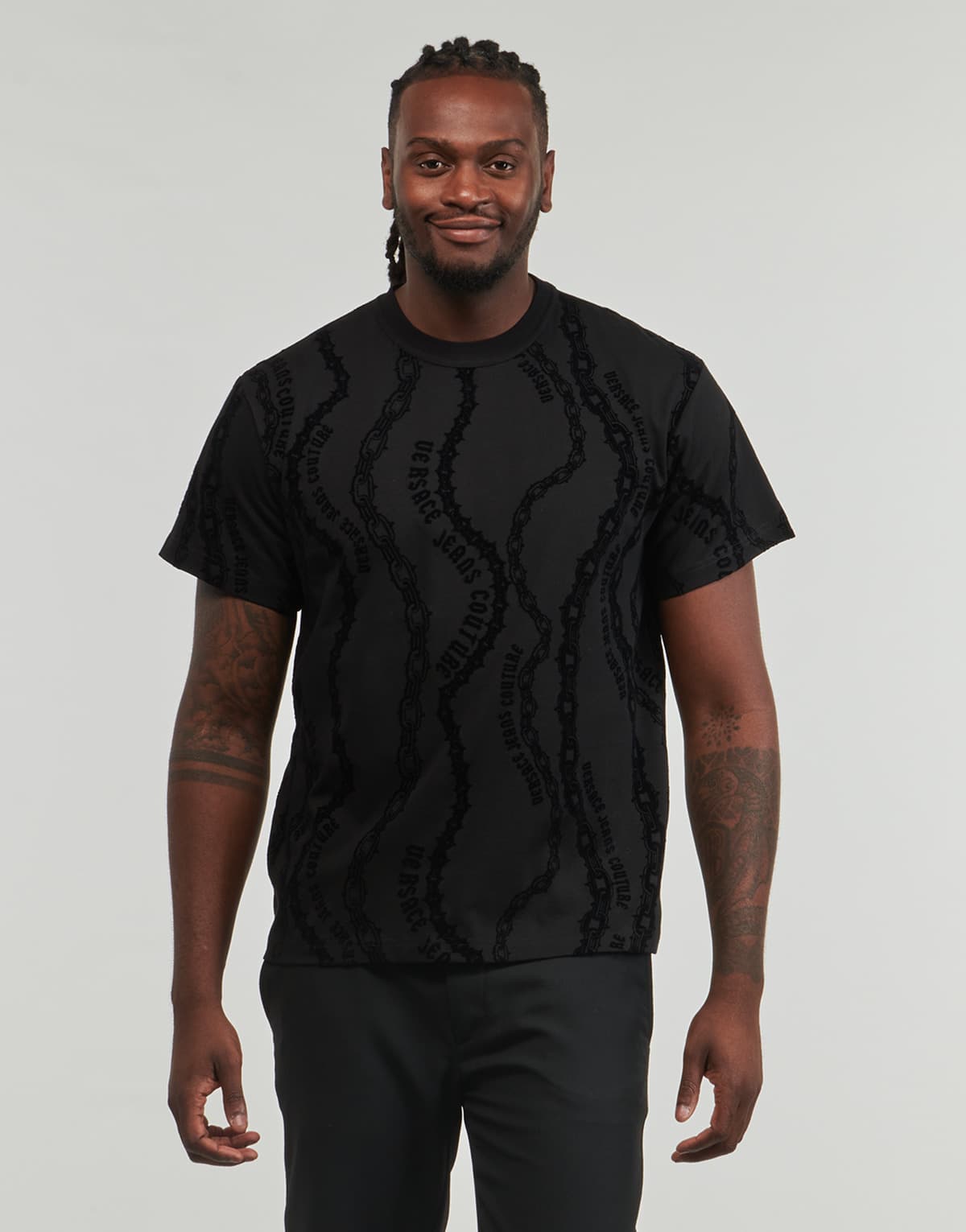 Men's T-Shirts Versace Jeans Couture Black