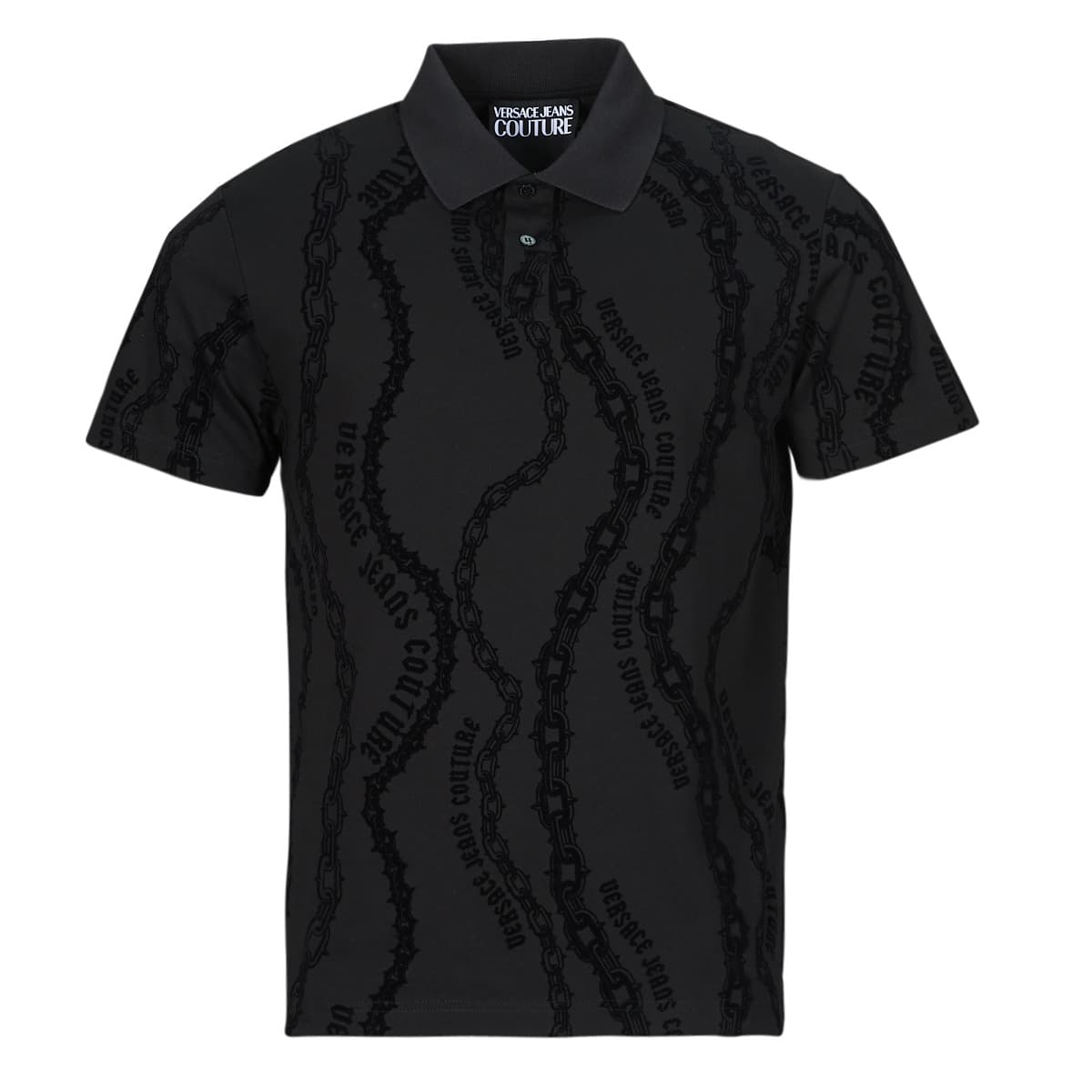 Πόλο με κοντά μανίκια Versace Jeans Couture POLO77GAG6R0
