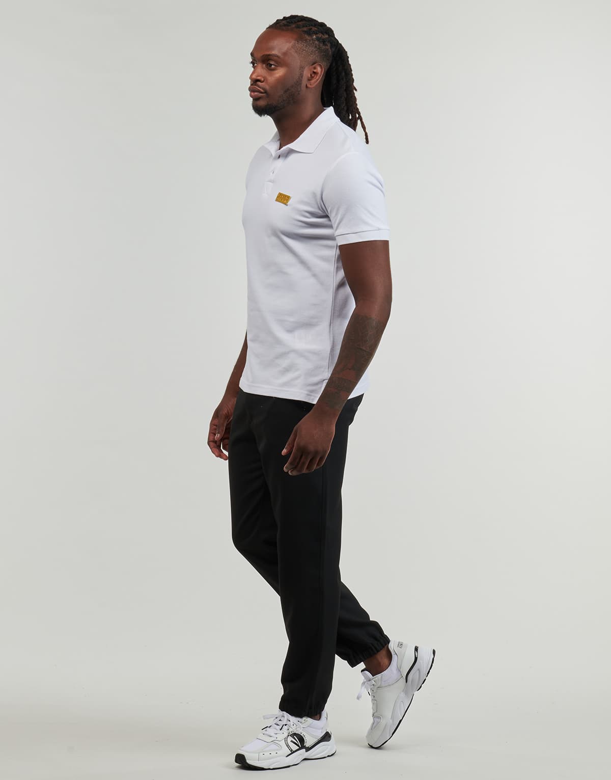 Men's Polo Shirts Versace Jeans Couture White