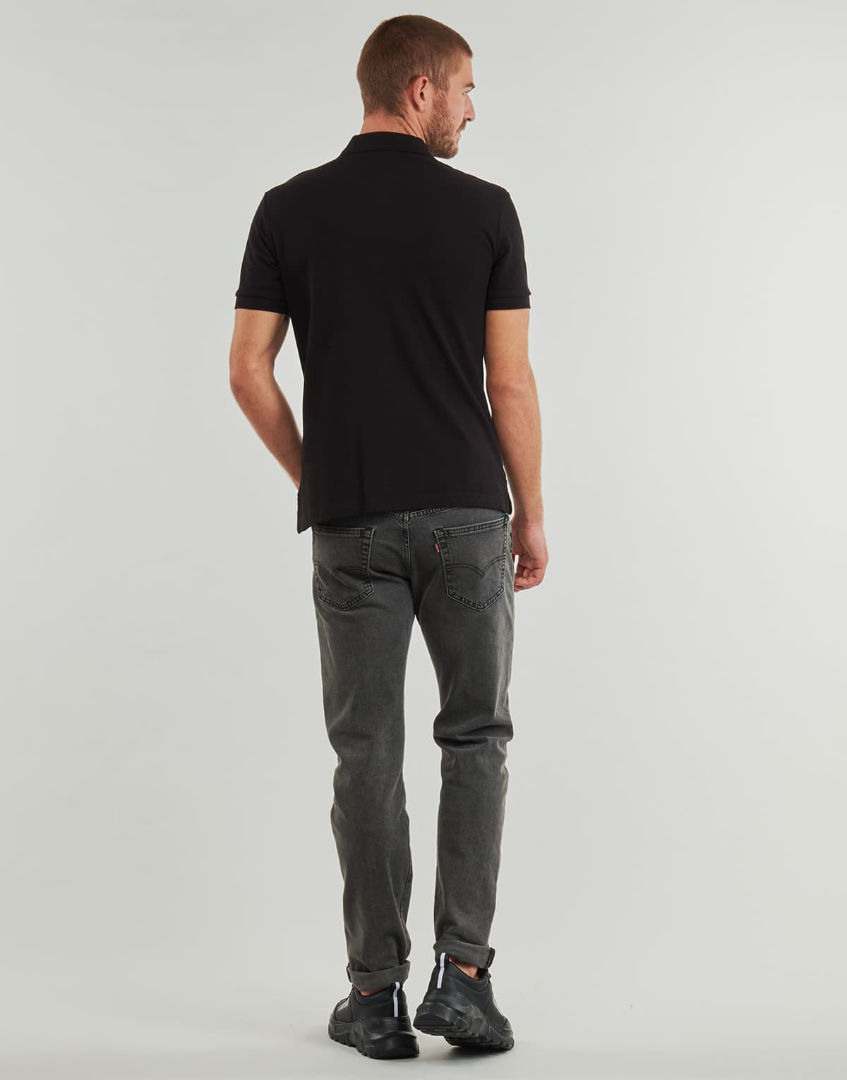 Men's Polo Shirts Versace Jeans Couture Black