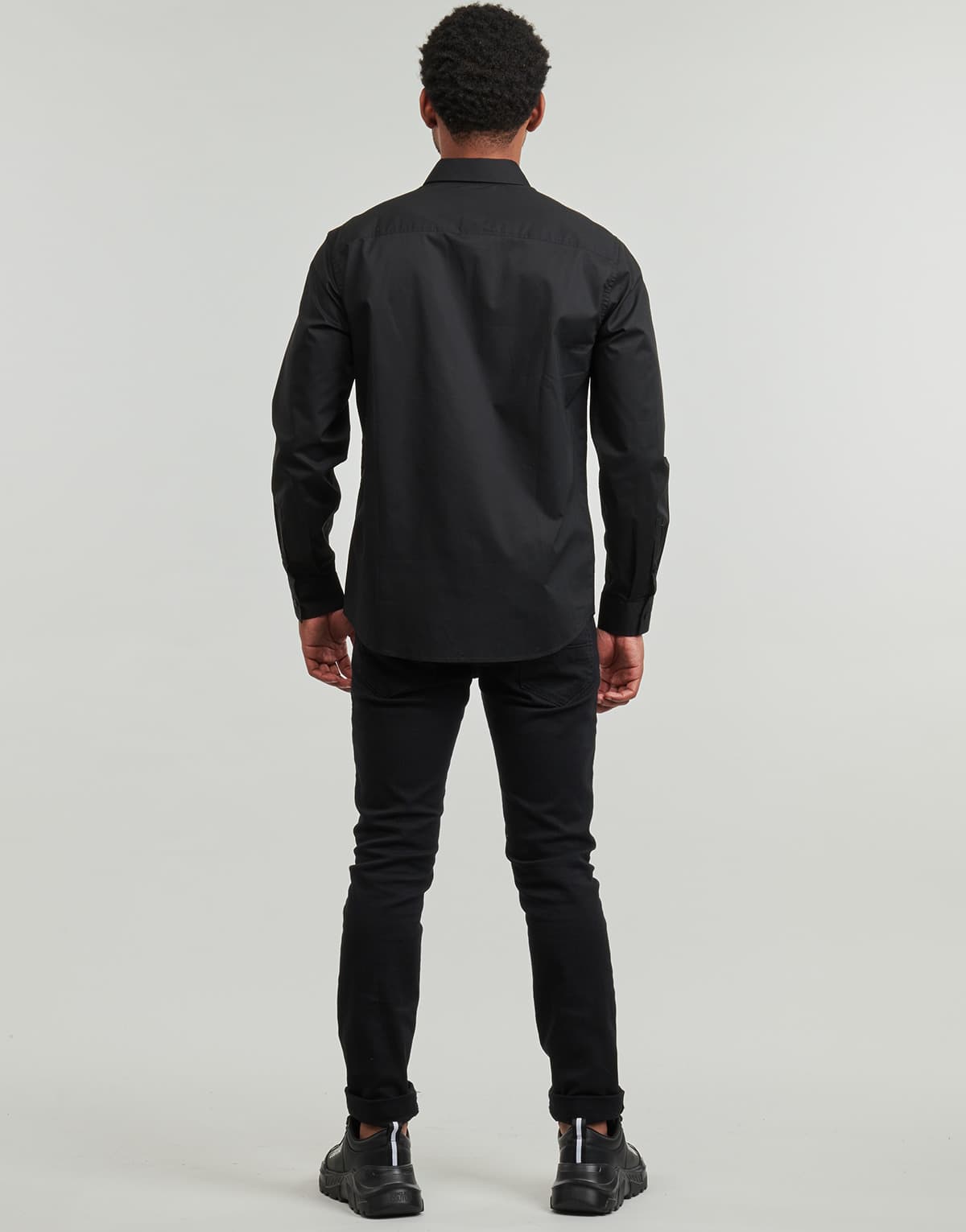 Men's Shirts Versace Jeans Couture Black