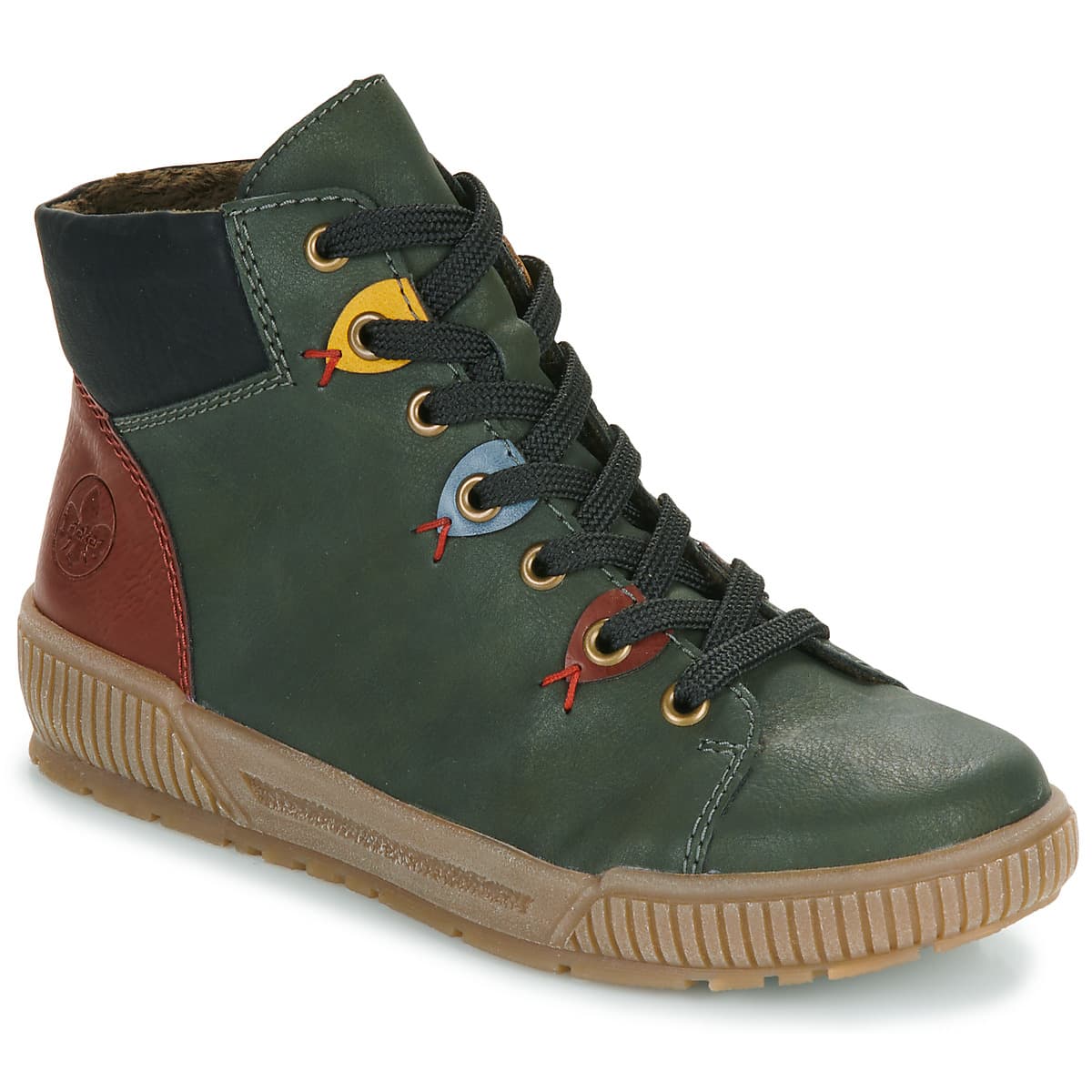 Women's Sneakers Rieker Green