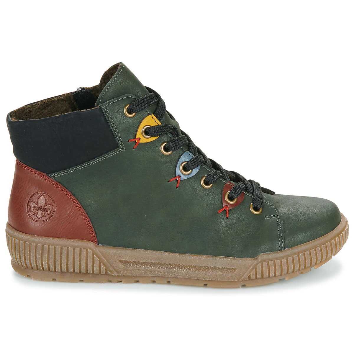 Women's Sneakers Rieker Green