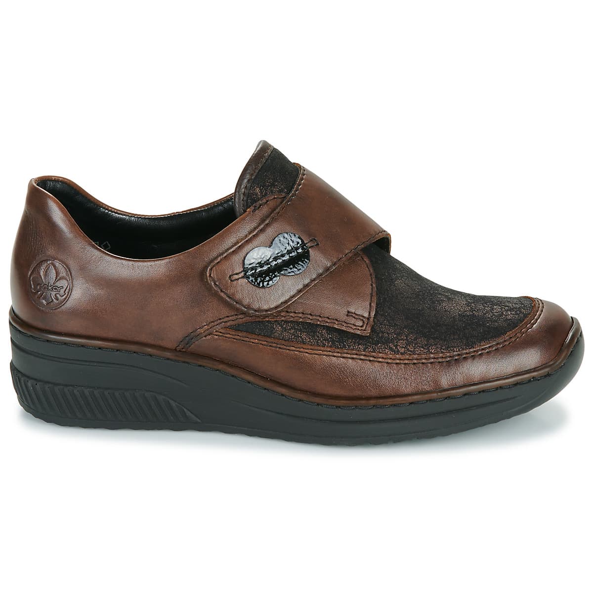 Women's Derby Shoes Rieker Brown