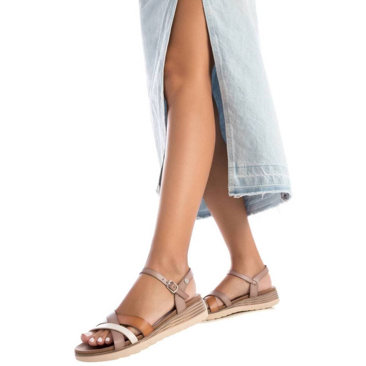 Women's Sandals Xti Brown