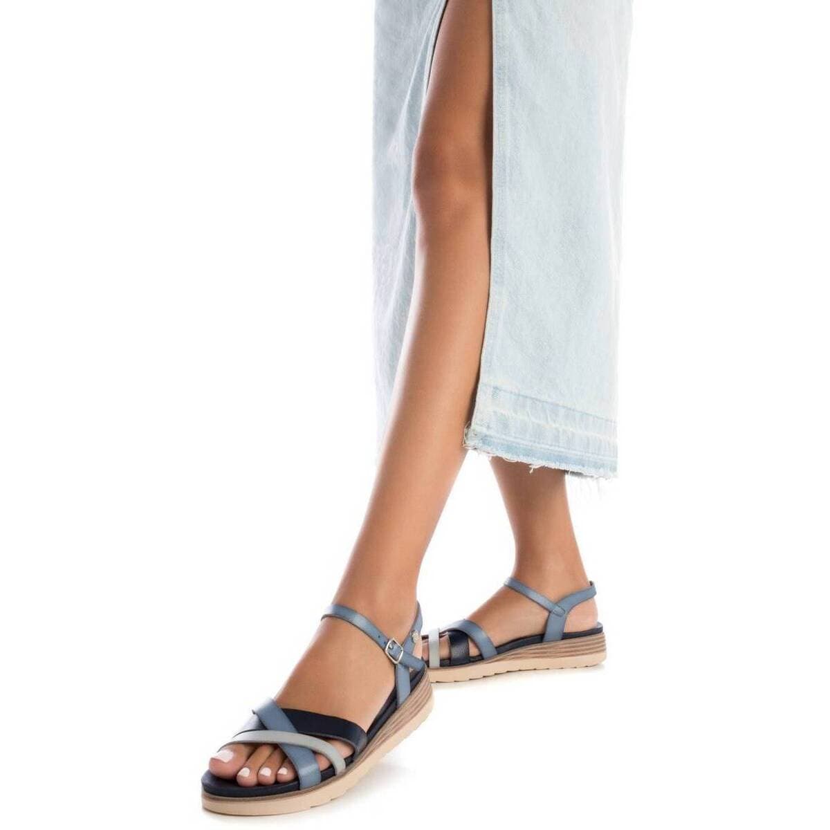 Women's Sandals Xti Blue