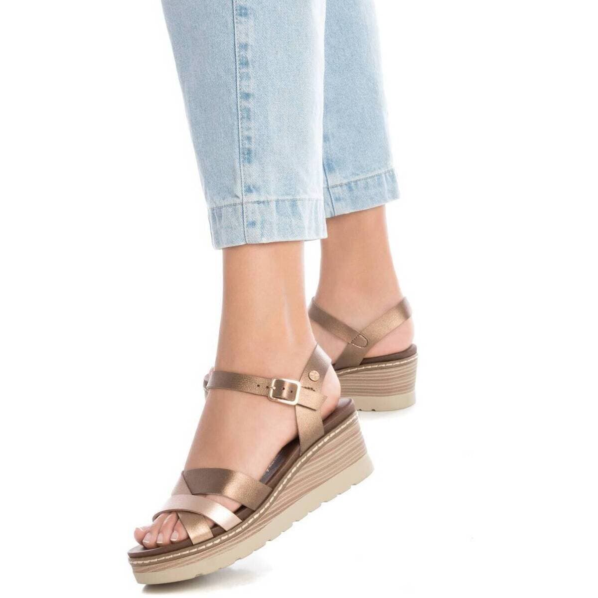 Women's Platforms Xti Gold