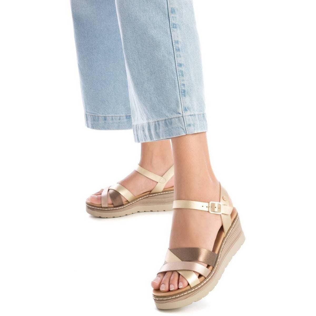 Women's Platforms Xti Gold