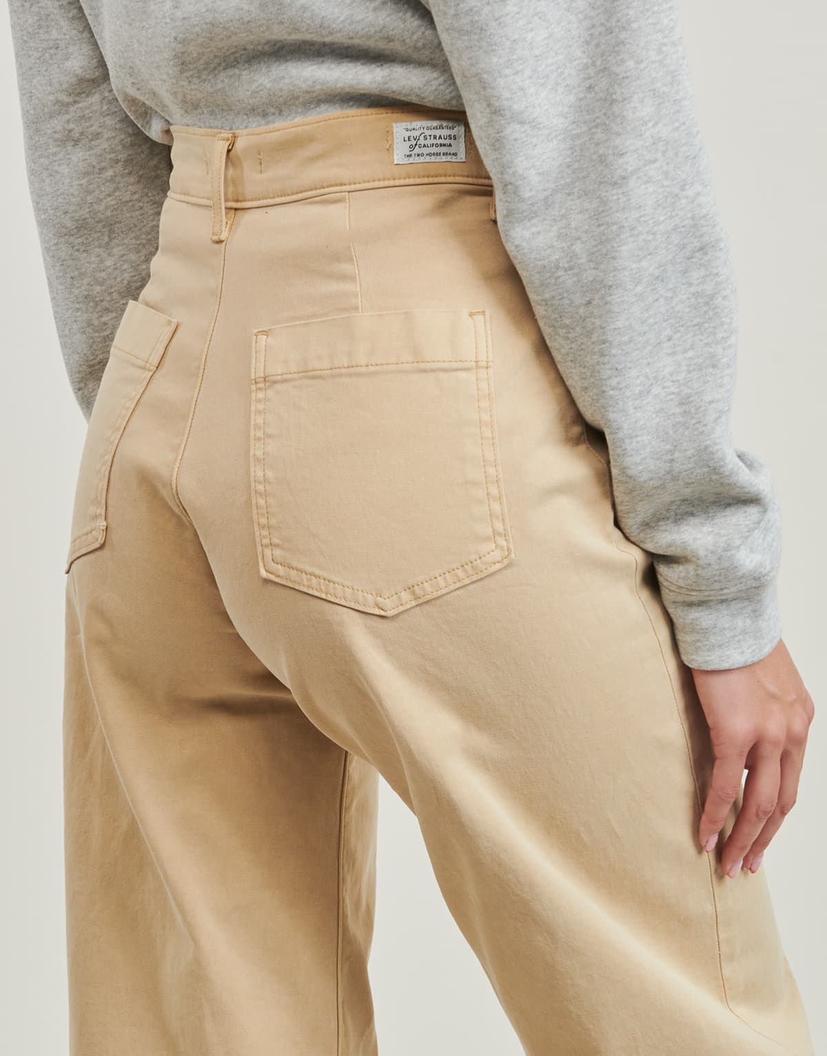 Women's Pants Levis Beige