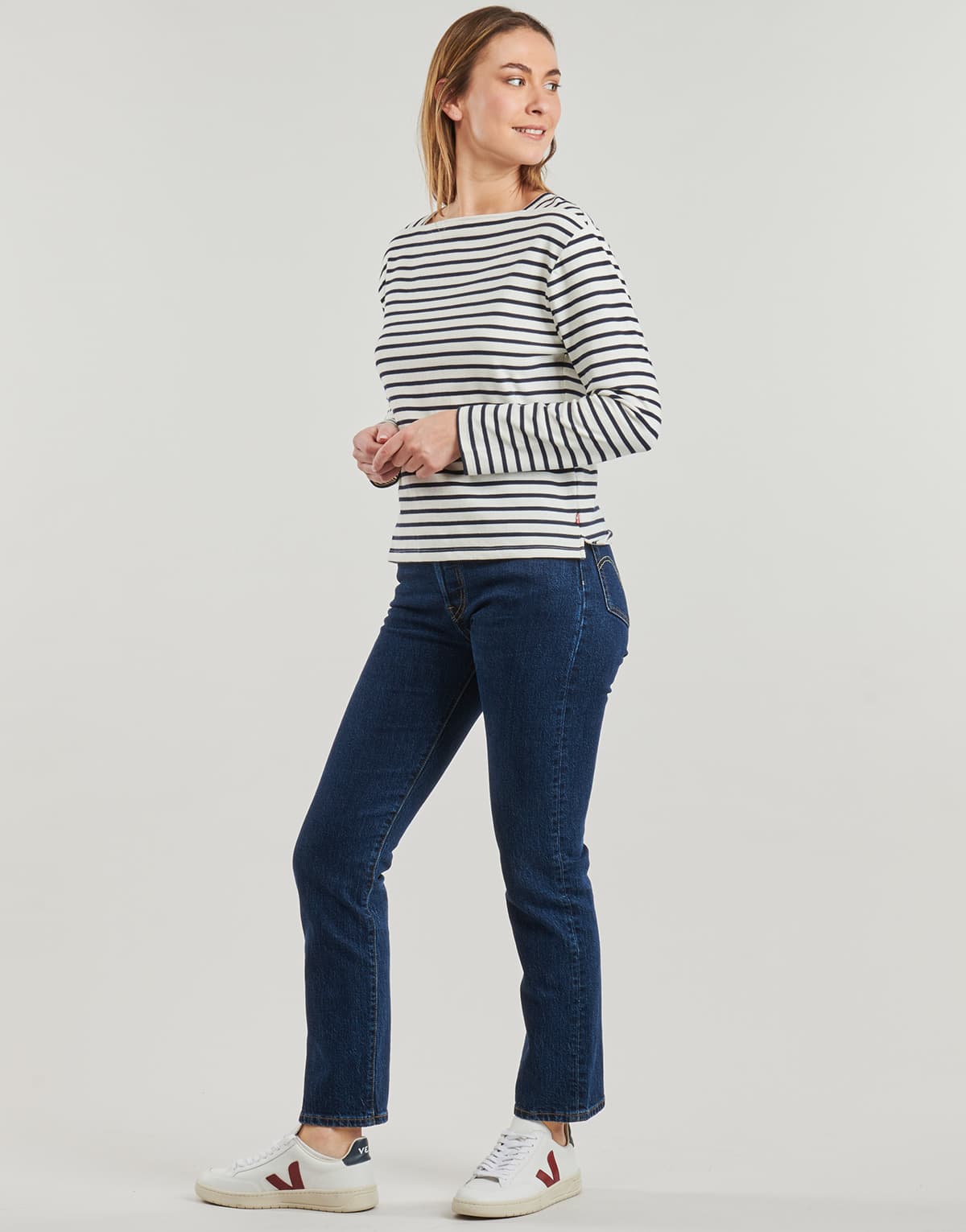 Women's T-Shirts Levis White