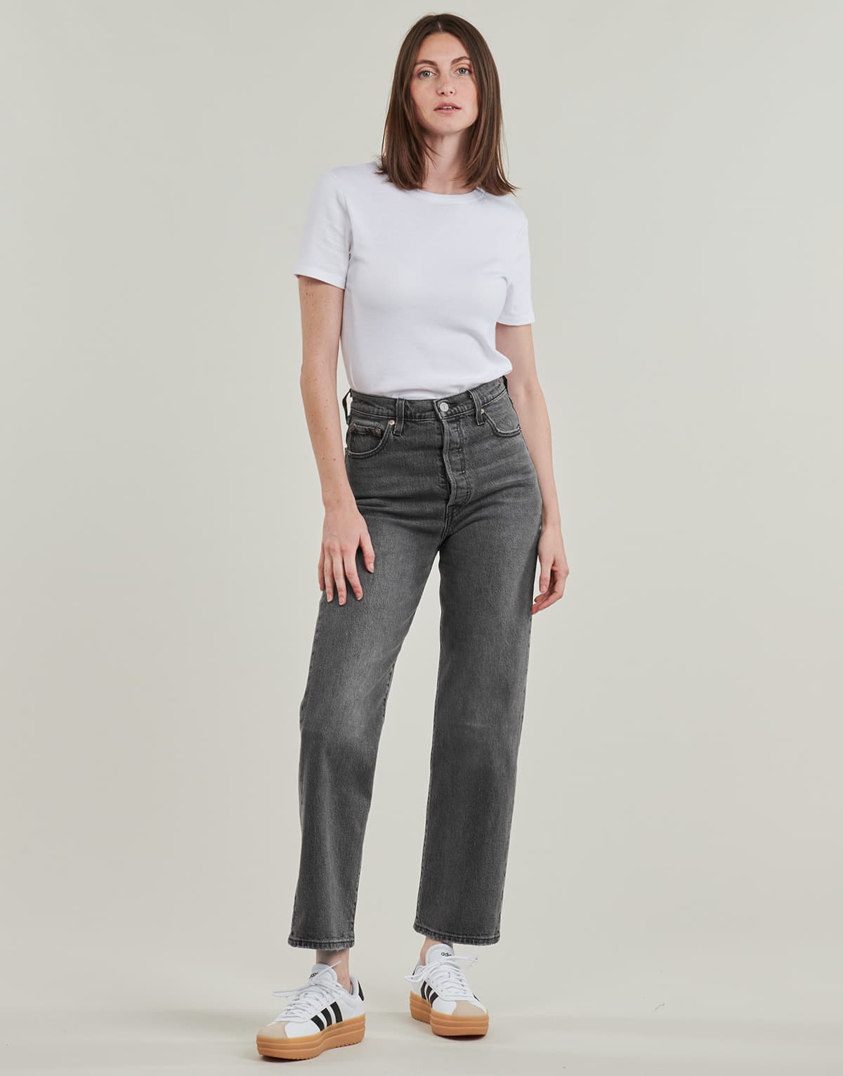 Women's Jeans Levis Gray