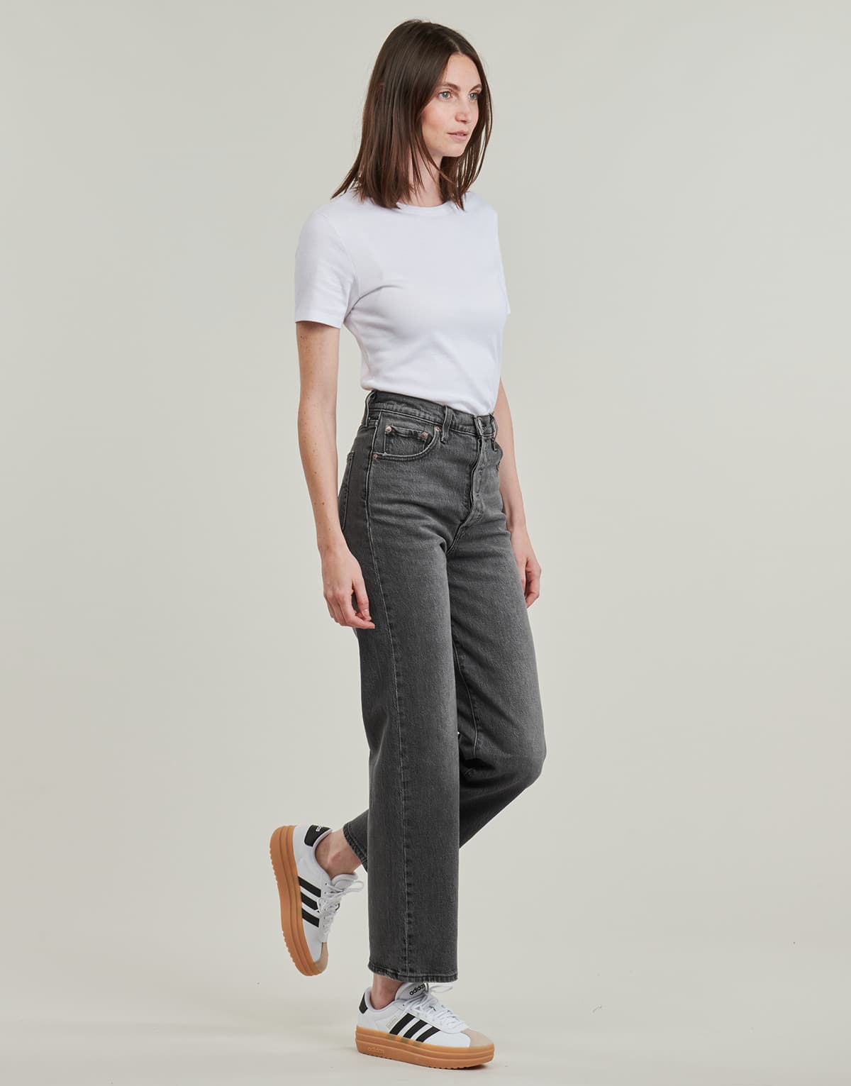 Women's Jeans Levis Gray