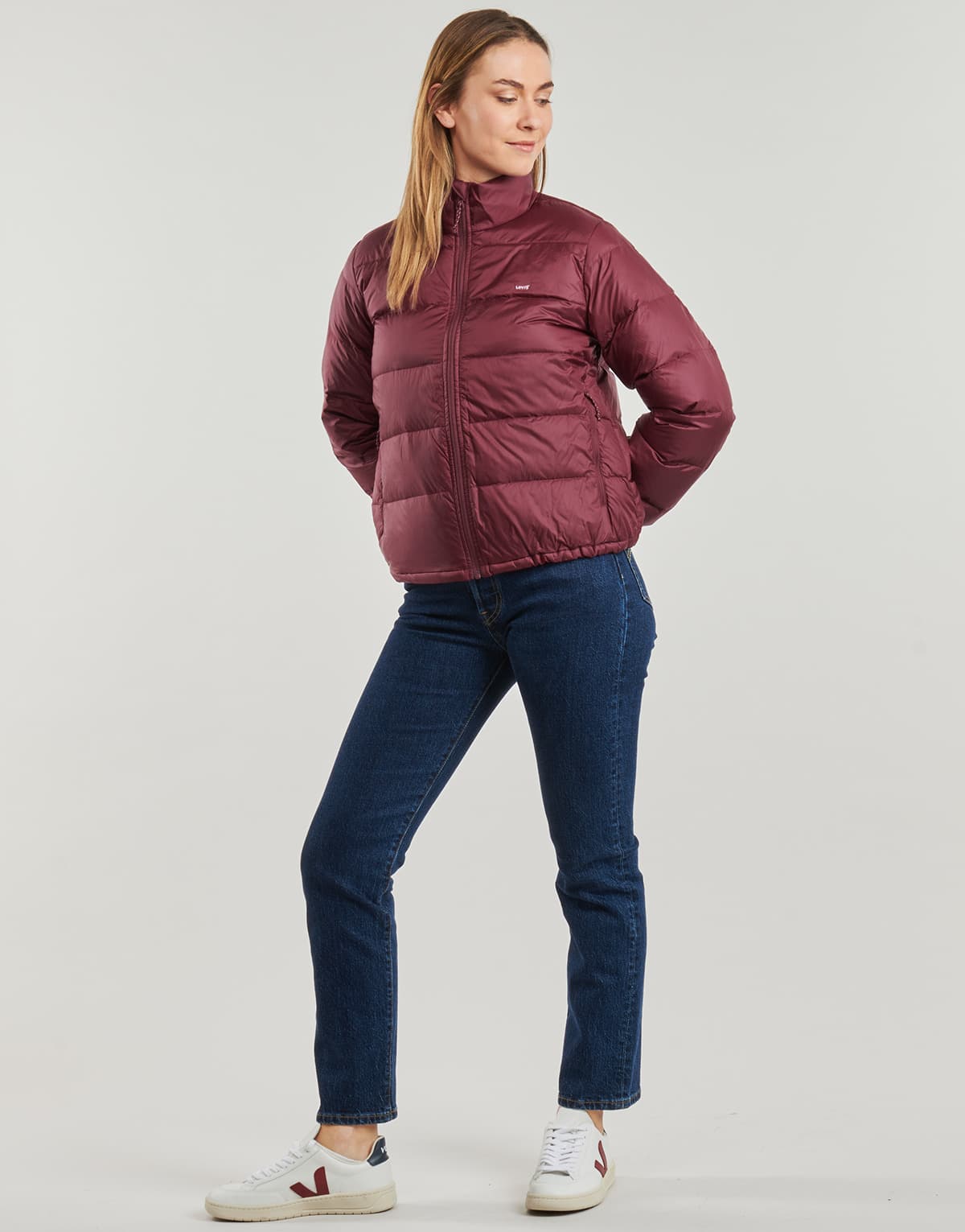 Women's Jackets Levis Bordeaux