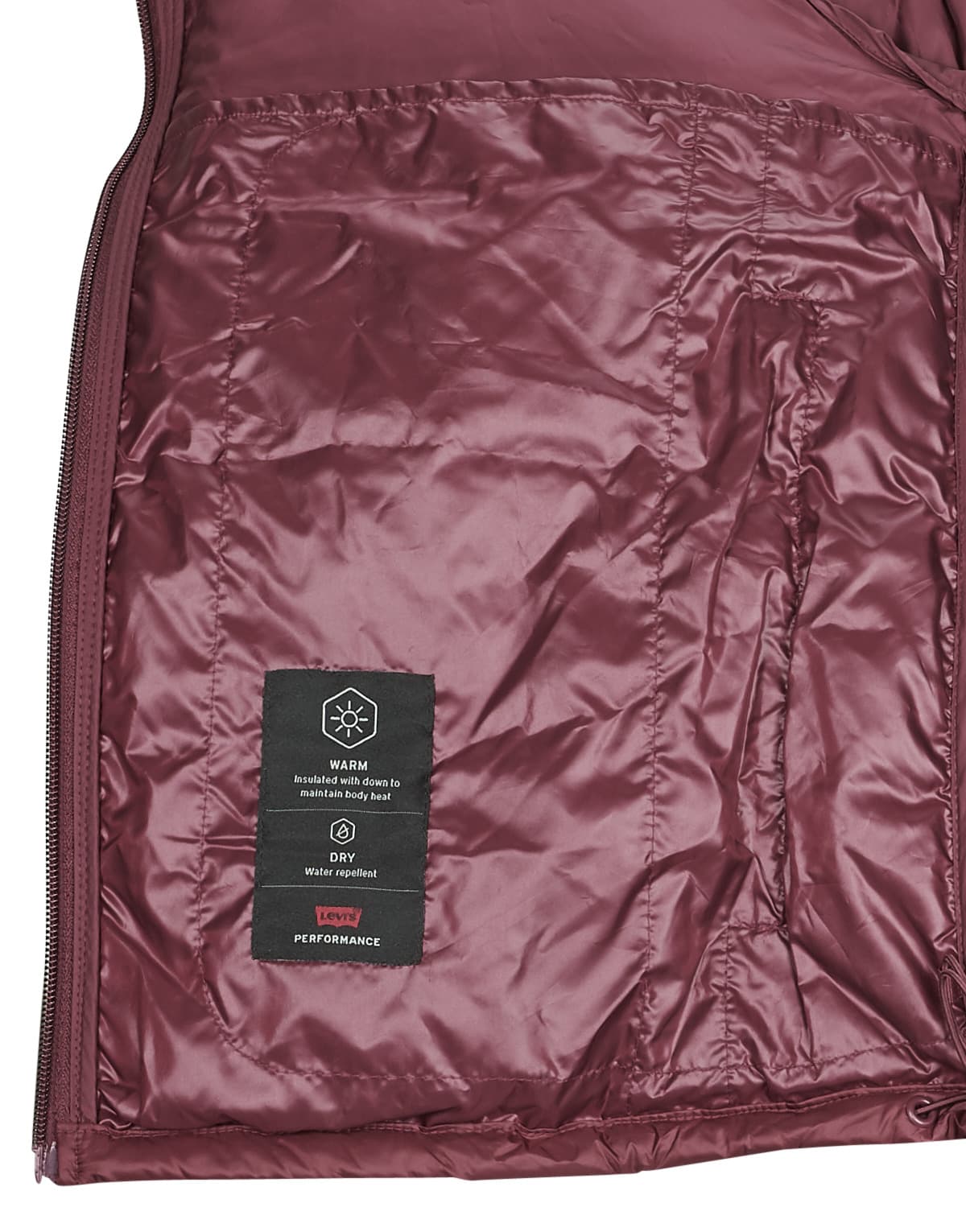 Women's Jackets Levis Bordeaux